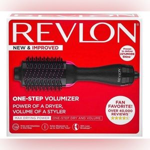One-Step Volumizer Original 1.0 Hair Dryer and Hot Air Brush, Black